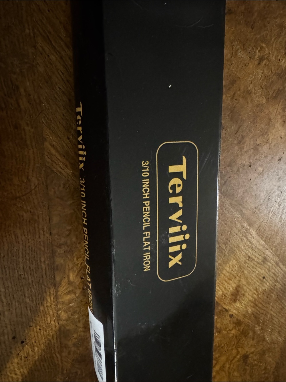 Black Pencil Flat Iron - Sleek Hair Straightener